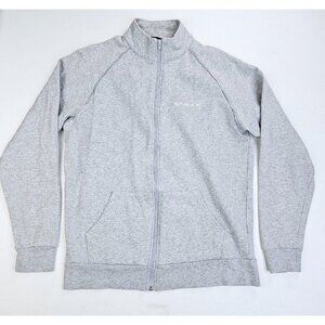 SpaceX Size Large Men's Long Sleeve Fuul Zip Pockets Mock Neck Cotton Activewear